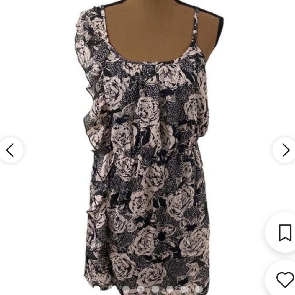 Guess Floral Pattern Dress Size Small